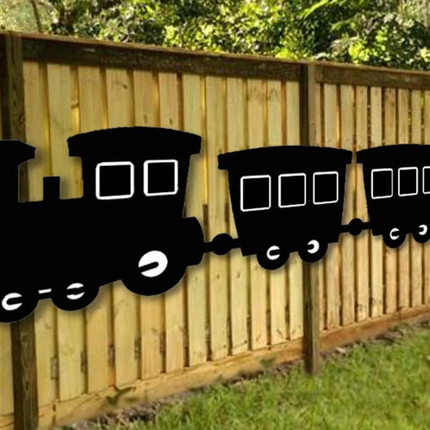 Giant Outdoor Train Chalkboard