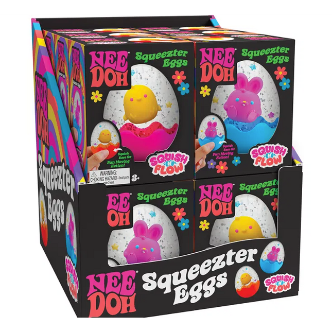 Needoh Squeezter Eggs - SENsory Toys4U