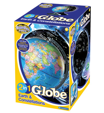 2 in 1 Globe Earth & Constellations Globe