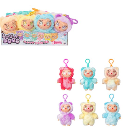 Luv-a-boos Fluffy Monster with Clip