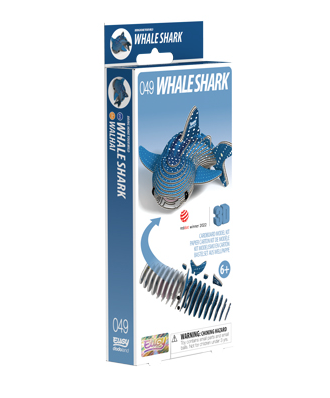 EUGY 3D Model Kit Whale Shark