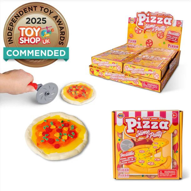 MAKE YOUR OWN PIZZA SLIME AND PUTTY