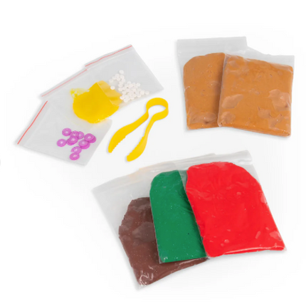 MAKE YOUR OWN BURGER SLIME AND PUTTY