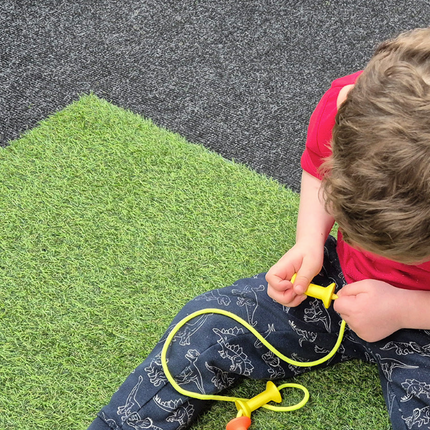 Mini Grass Shapes: Circle, Triangle, Square, Pentagon (Set of 4)