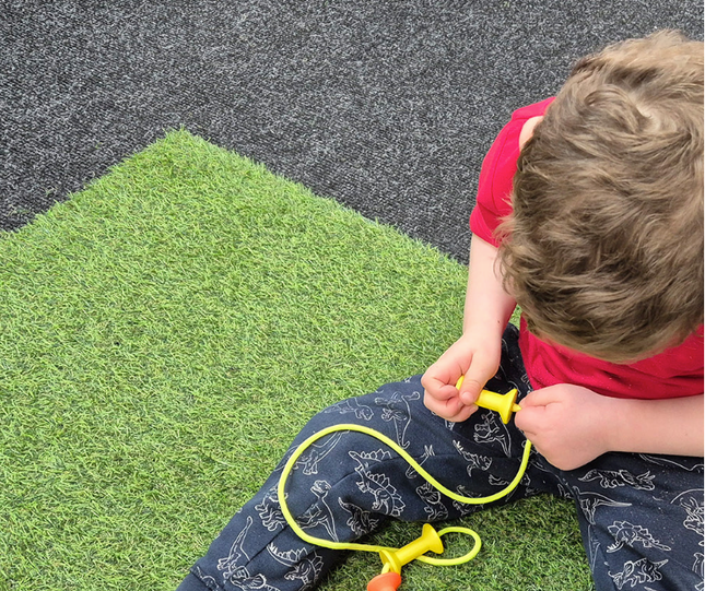 Mini Grass Shapes: Circle, Triangle, Square, Pentagon (Set of 4)