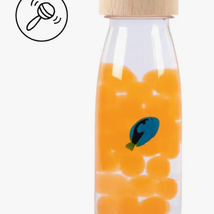 Sensory Bottle - Blue Tang Sound - SENsory Toys4U