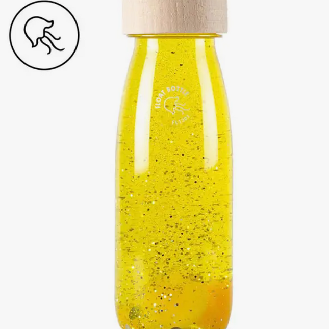 Sensory Bottle - Yellow Float - SENsory Toys4U