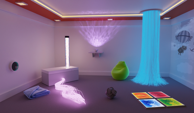 Sensory Stimulation Rooms 8 Pieces ‚Äö√Ñ√∂‚àö√ë‚àö‚àÇ‚Äö√†√∂‚àö√´‚Äö√†√∂¬¨¬Æ Light Up & Tactile Toys - SENsory Toys4U