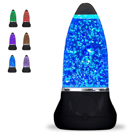 Sensory Volcano Glitter Lamp - SENsory Toys4U