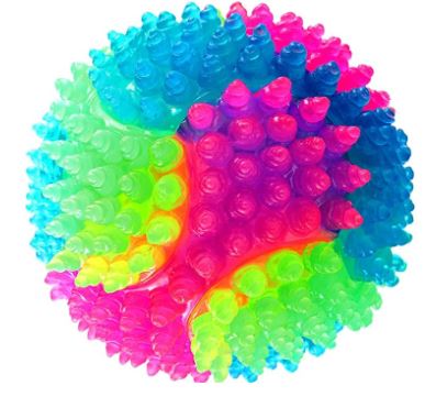Spikey Strobe Ball - SENsory Toys4U