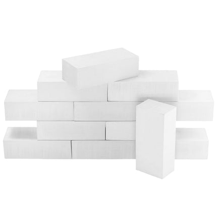 WHITE FOAM BRICKS Set of 25