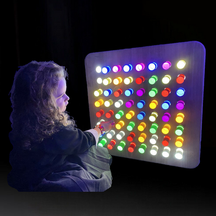 WALL HANGING SENSORY LIGHT PANEL - SENsory Toys4U