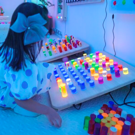 WALL HANGING SENSORY LIGHT PANEL - SENsory Toys4U