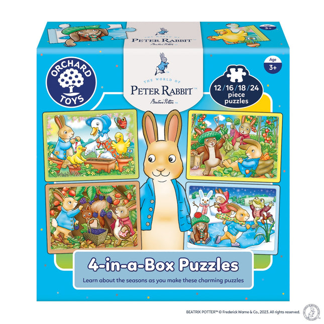Peter Rabbit‚Ñ¢ 4-in-a-Box Puzzles
