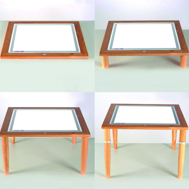 WOODEN LIGHT TABLE - SENsory Toys4U