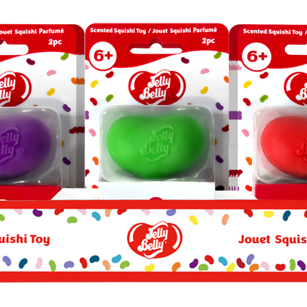 Jelly Belly Little Bean Squishi Toy Scented 2 Pack - SENsory Toys4U