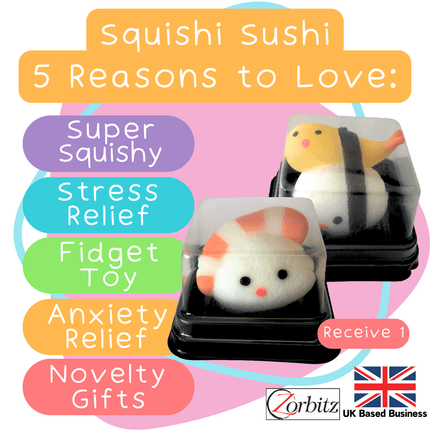 Zorbitz Squishy Sushi