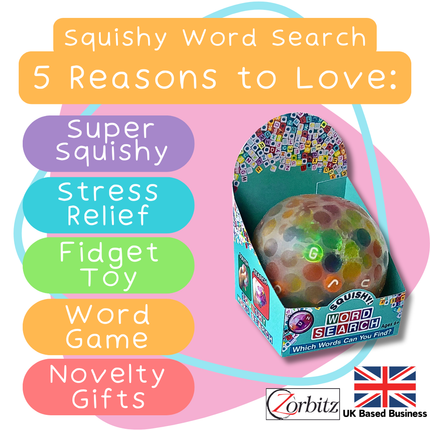 Zorbitz Squishy Word Search