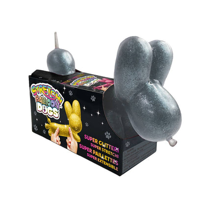 Stretchi Balloon Dog Glitter PDQ - SENsory Toys4U