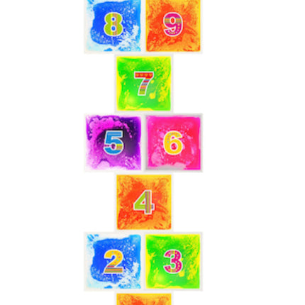 Hopscotch Liquid Floor Tiles - SENsory Toys4U