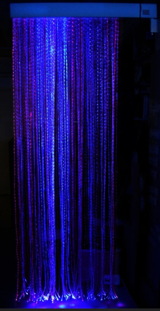 Fibre Optic Curtain (150 Fibers) with Interactive light source - SENsory Toys4U