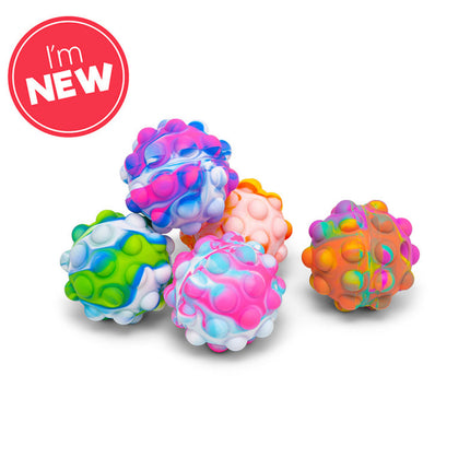 MEGA PUSH POPPERS FIDGET BALL - 10CM - SENsory Toys4U