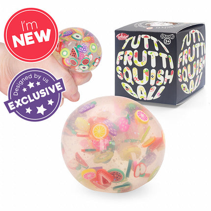 TUTTI FRUTTI SQUISH BALL - SENsory Toys4U
