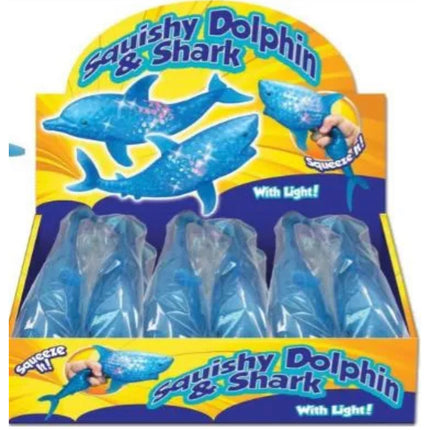 Light Up Squishy Dolphin - SENsory Toys4U