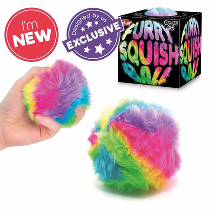 FURRY SQUISH BALL - SENsory Toys4U