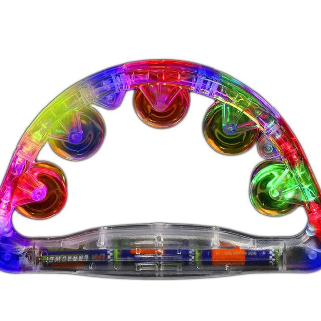 Large Light up Tambourine - SENsory Toys4U