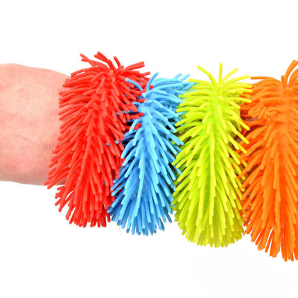 Stretchy Sensory Bangles ‚Äö√Ñ√∂‚àö√ë‚àö‚àÇ‚Äö√†√∂‚àö√´‚Äö√†√∂¬¨¬Æ Set of 4 Colourful Hairy Bangles - SENsory Toys4U