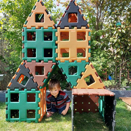 XL Polydron Natural Colours Set 3 - SENsory Toys4U