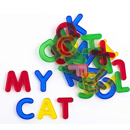 Transparent Letters Set, Pack of 26 - SENsory Toys4U