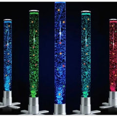 Colour changing led bubble tower with 10 coloured balls - SENsory Toys4U