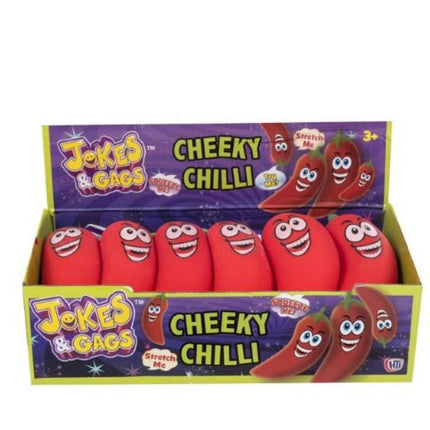 SQUISHY CHEEKY CHILLI - SENsory Toys4U