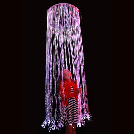 Sensory Fibre Optic Curtain Ring Including Fibres and Light Source - SENsory Toys4U