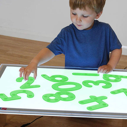 Silishapes Dot Number, Green (Pack of 10) - SENsory Toys4U