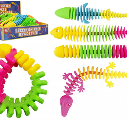 SKELETON PETS STRETCHY  BRACELETS - SENsory Toys4U