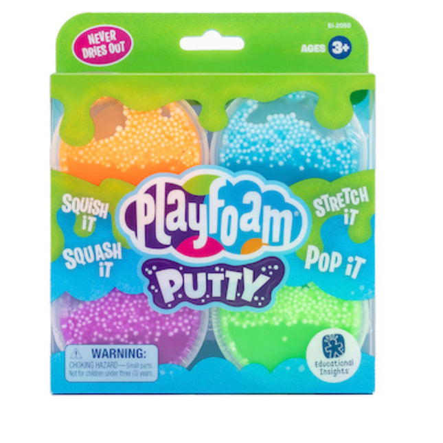 Playfoam¬¨¬®¬¨¬Æ‚Äö√†√∂‚àö√∫ Putty 4pk - SENsory Toys4U