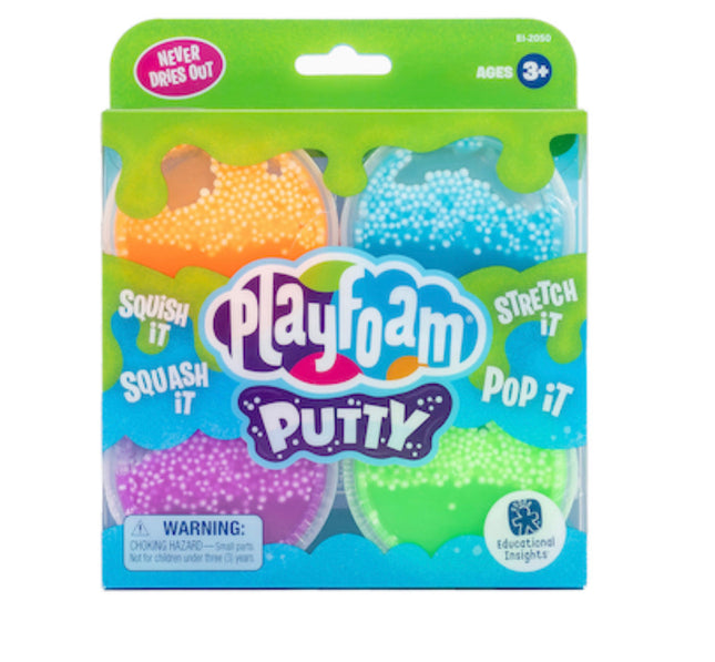 Playfoam¬¨¬®¬¨¬Æ‚Äö√†√∂‚àö√∫ Putty 4pk - SENsory Toys4U