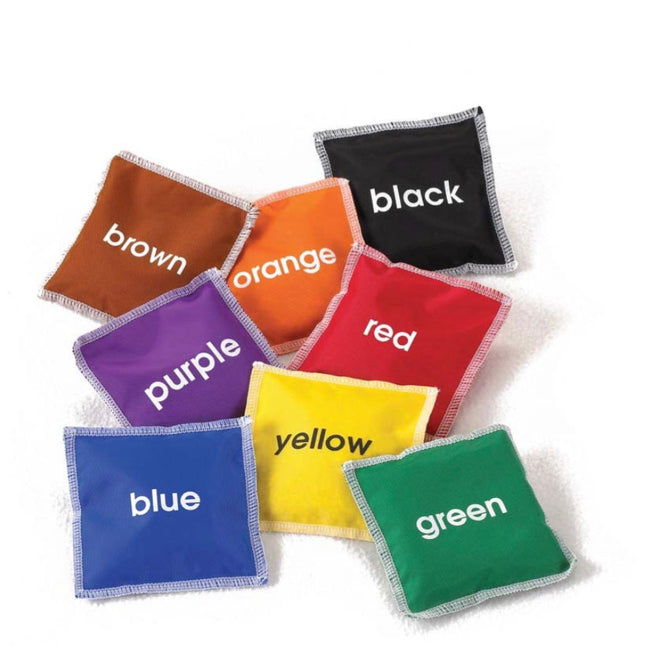 Colour Name Bean Bags - Pk8 - SENsory Toys4U