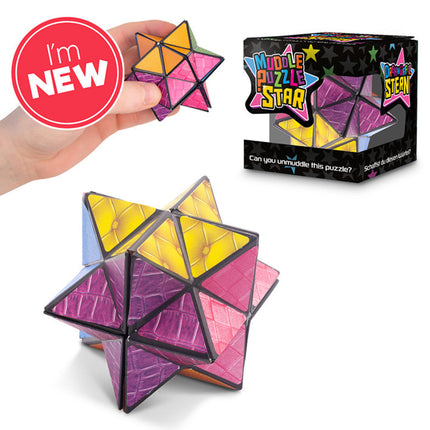 MUDDLE PUZZLE STAR - SENsory Toys4U