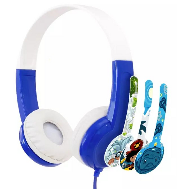 BuddyPhones DISCOVER, Volume-Limiting Kids Headphones, 85DB for Kids